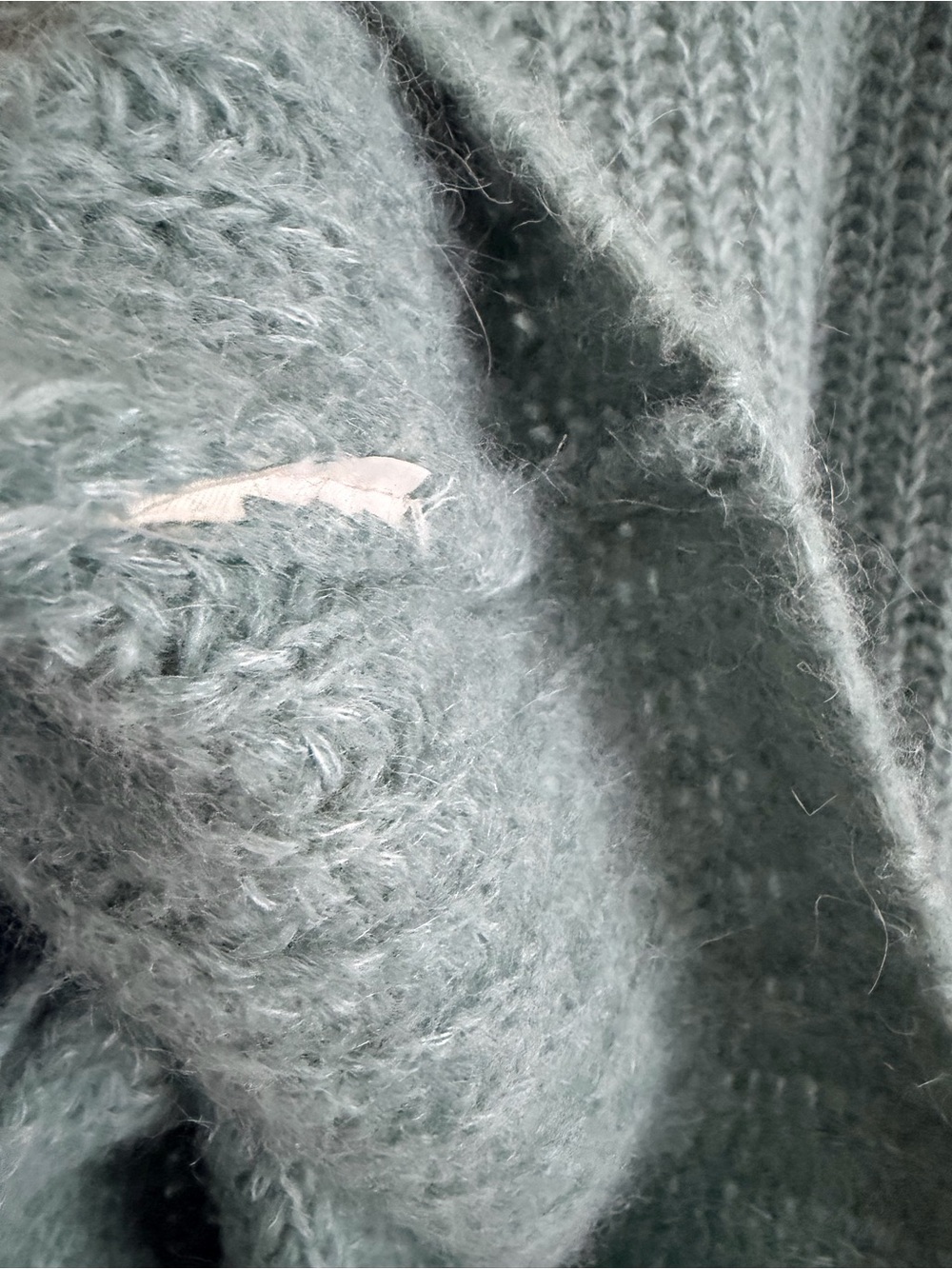Sezane Emile Cardigan - Sea Mist - Picture 4 of 6
